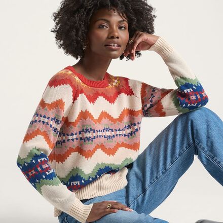 Pendleton - Raglan Cotton Graphic Sweater - Women's