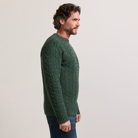 Pendleton - Wool Fisherman Crew Sweater - Men's