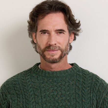 Pendleton - Wool Fisherman Crew Sweater - Men's