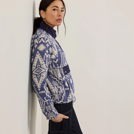 Pendleton - DoubleSoft 1/2-Snap Pullover - Women's