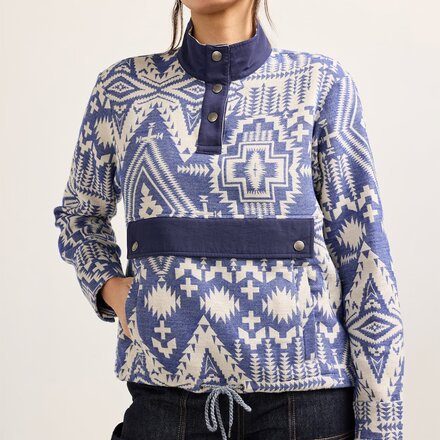 Pendleton - DoubleSoft 1/2-Snap Pullover - Women's