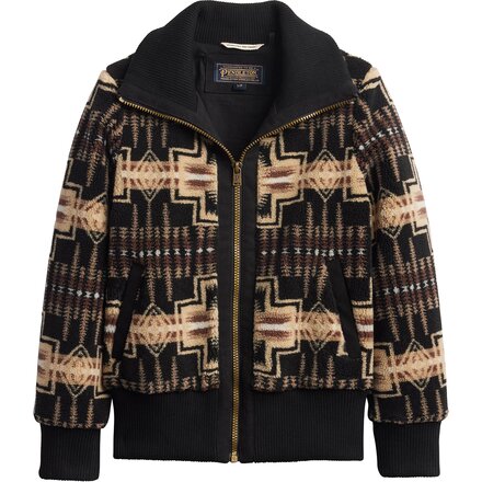 Foxglove Fleece Bomber Jacket - Women's