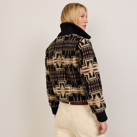 Pendleton - Foxglove Fleece Bomber Jacket - Women's