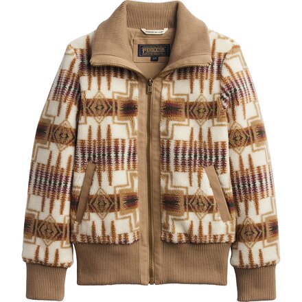 Foxglove Fleece Bomber Jacket - Women's