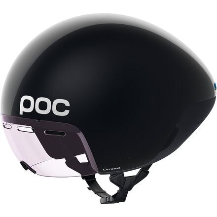 POC - Cerebel Raceday Helmet - Uranium Black