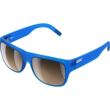 POC - Want Sunglasses - Opal Blue Translucent/Brown Silver Mirror