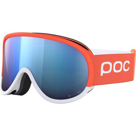 POC - Retina Clarity Comp Goggles - Fluorescent Orange/Hydrogen White/Spektris Blue/Extra Lens/Clarity Comp No Mirror