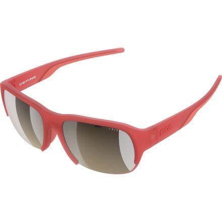 POC - Define Sunglasses - Ammolite Coral Translucent/Brown/Silver Mirror