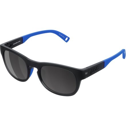 POC - Evolve Sunglasses - Uranium Black Transparant/Fluorescent Blue