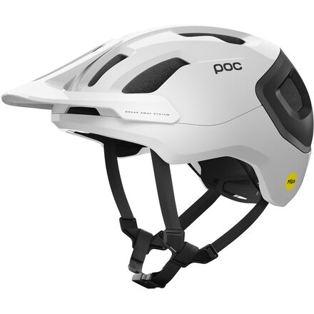 POC - Axion Race MIPS Helmet - Hydrogen White/Uranium Black Matte