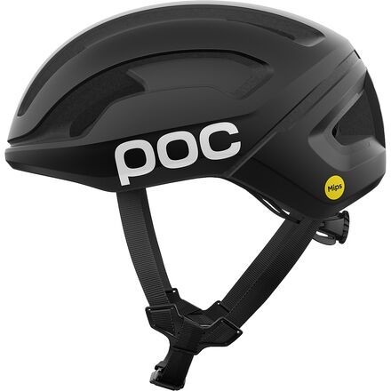 POC - Omne Air Mips Helmet - Uranium Black Matt/Hydrogen White w. Logo