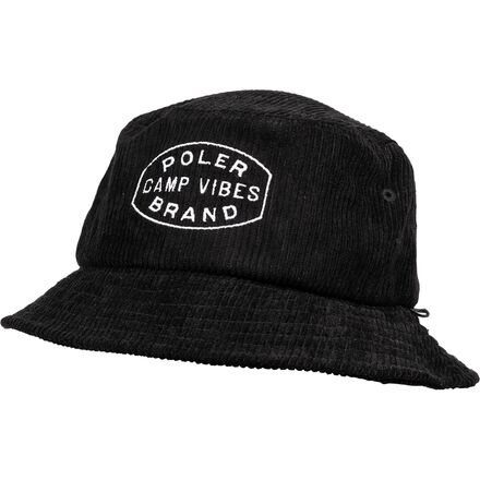 Poler - Vibes Brand Bucket Hat - Black