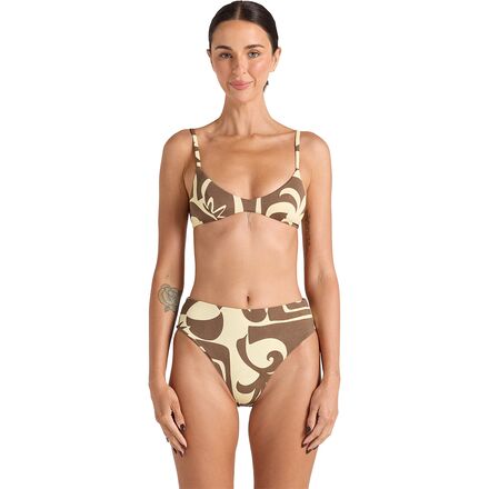 Poolside Paradiso - Beachcomber High Waist Bikini Bottom - Women's