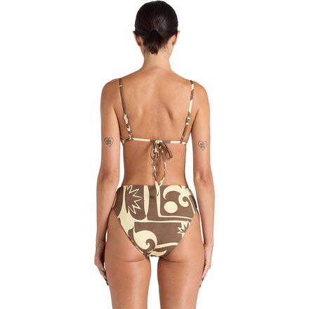 Poolside Paradiso - Beachcomber High Waist Bikini Bottom - Women's