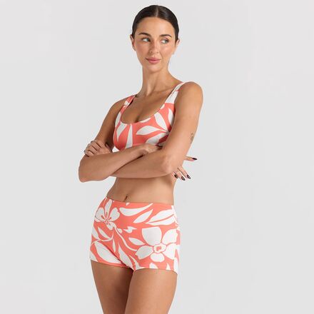 Poolside Paradiso - Mare Shorty Bikini Bottom - Women's