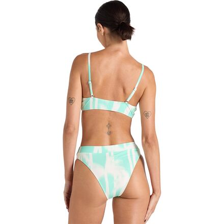 Poolside Paradiso - Palms Scoop Bralette Bikini Top - Women's