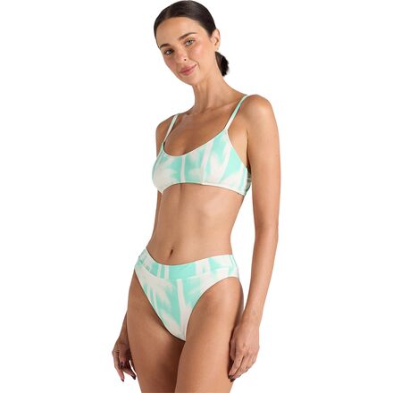 Poolside Paradiso - Palms Scoop Bralette Bikini Top - Women's