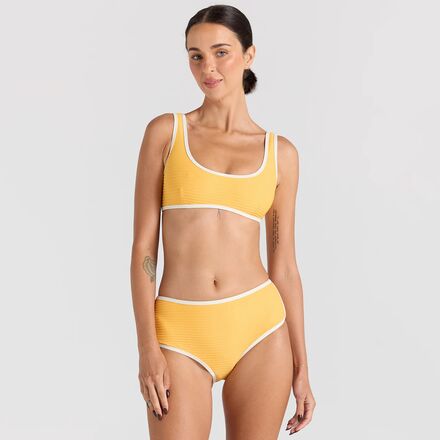 Poolside Paradiso - Poolside Crop Bikini Top - Women's