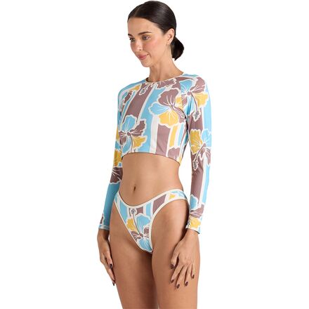 Poolside Paradiso - Northshore Ls Surf Bikini Top - Women's