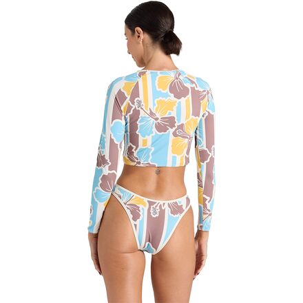 Poolside Paradiso - Northshore Ls Surf Bikini Top - Women's