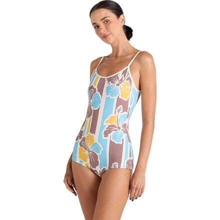 Poolside Paradiso - Northshore Shorty One-Piece Swim Suit - Women's
