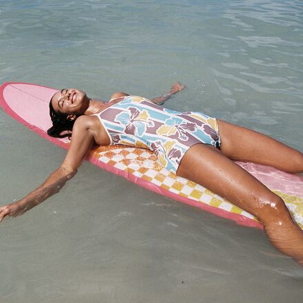 Poolside Paradiso - Northshore Shorty One-Piece Swim Suit - Women's