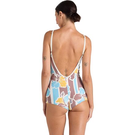Poolside Paradiso - Northshore Shorty One-Piece Swim Suit - Women's