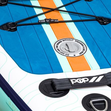 POP Paddleboards - Inflatable Limited Edition Paddleboard - 2021 - Blue/Green