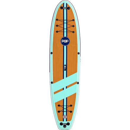 POP Paddleboards - Inflatable Limited Edition Paddleboard - 2021 - Teal/Brown