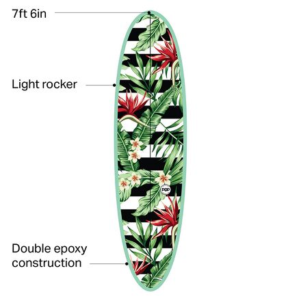 POP Paddleboards - Funday Longboard Surfboard