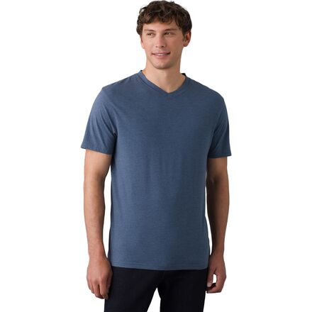 Frieed Mens Short Sleeve V Neck Casual Plain Hipster Slim Tee T-Shirts 