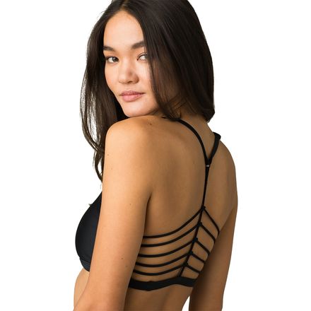 prAna - Margot Bikini Top - Women's - Black Solid