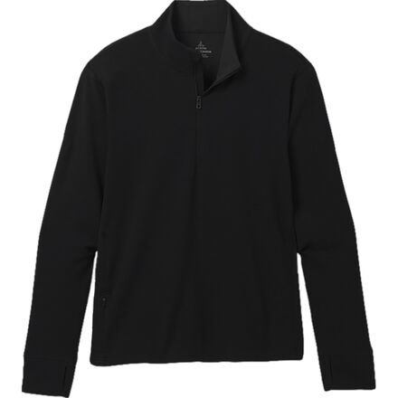 prAna - Altitude Tracker 1/4-Zip Shirt - Men's - Black