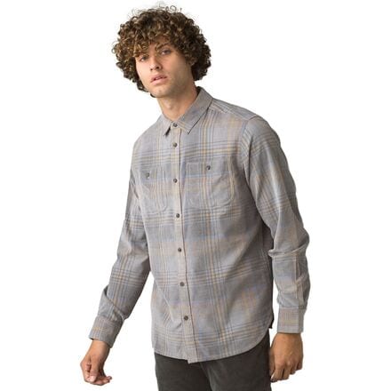 prAna - Dooley Long-Sleeve Shirt - Men's - Gravel