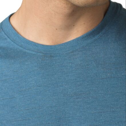 Prana Heritage Graphic Short Sleeve Tee Standard Fit Sepia Men XS