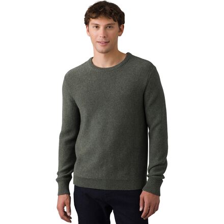 prAna - North Loop Slim Sweater - Men's - Evergreen