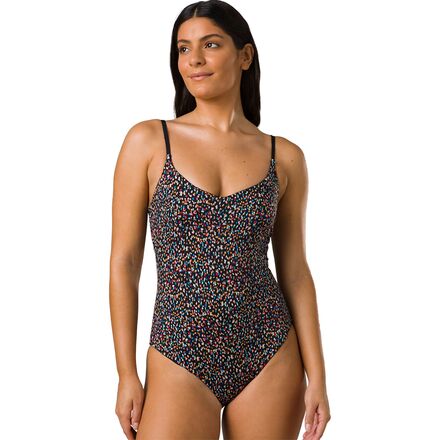 prAna - Jess Reversible One-Piece Swimsuit - Women's - Alotta Dots