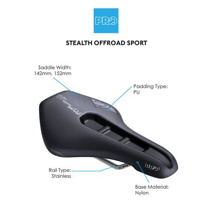 PRO - Stealth Offroad Saddle