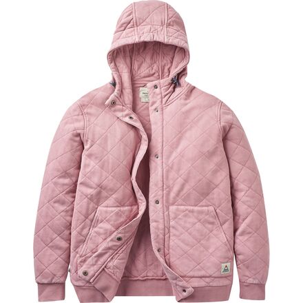 Passenger - Clementine Recycled Quilted Button-Up Hoodie - Women's