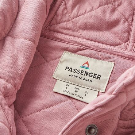 Passenger - Clementine Recycled Quilted Button-Up Hoodie - Women's