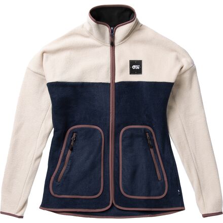 Picture Organic - Teddie Zip Fleece Jacket - Women's - Dark Blue A