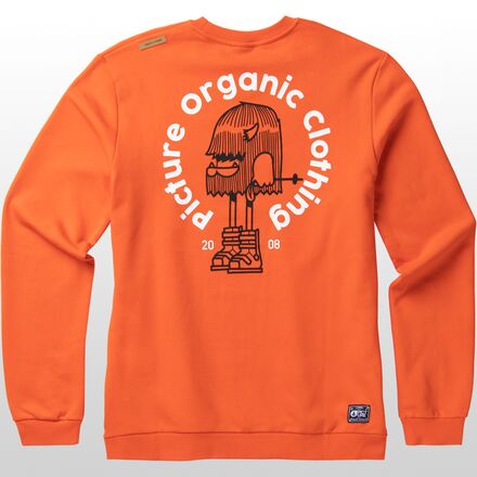 Picture Organic - Outdoor Back Print Crew Sweatshirt - Men's