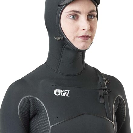 Picture Organic - Dome 5/4mm Hooded Front Zip Wetsuit - Women's