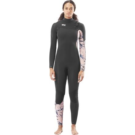 Picture Organic - Equation Printed 5/4 Front Zip Wetsuit - Women's - Freeze