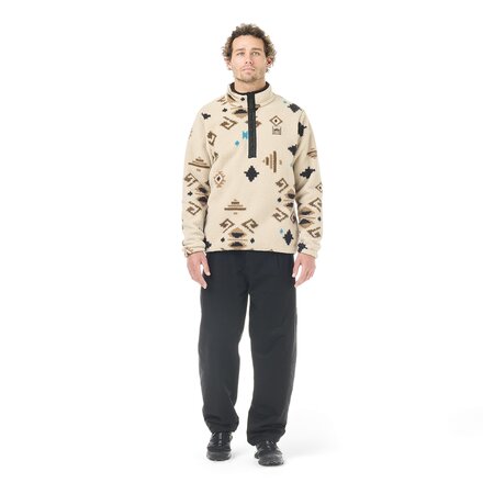 Picture Organic - Kimag Printed 1/4 Fleece Pullover - Men's
