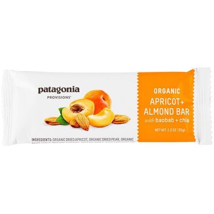 Patagonia Provisions - Organic Apricot Fruit and Almond Bar - 12-Pack