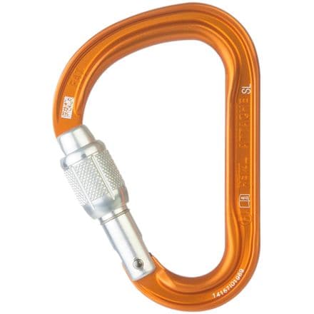 Petzl - Attache Locking Carabiner - Orange