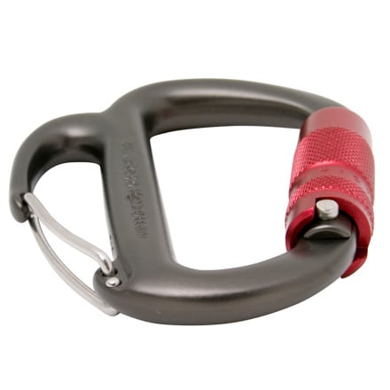 Petzl - Freino Carabiner + Friction Spur - Olive/Red