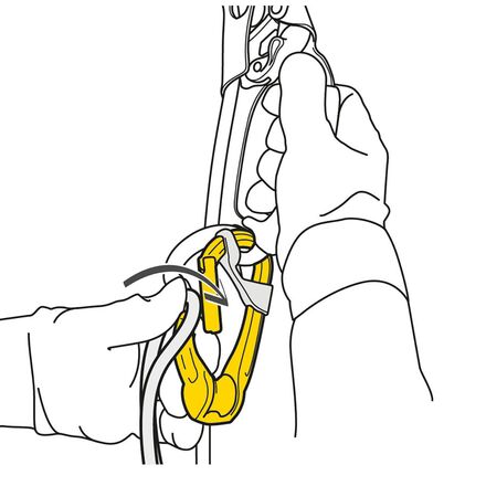 Petzl - Rollclip A Triac Lock Pulley