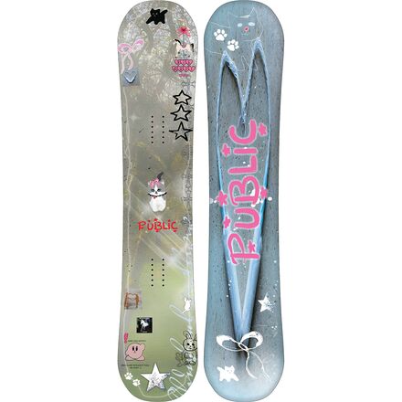 PUBLIC Snowboards Jibgurl Snowboard - 2026 - Women's - Snowboard